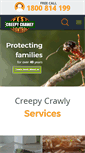 Mobile Screenshot of creepycrawly.com.au